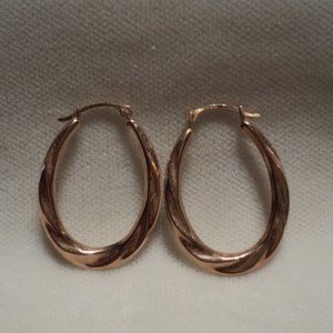 10K Rose Gold Earrings